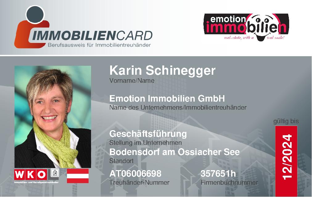 Immobiliencard von Emotion Immobilien GmbH